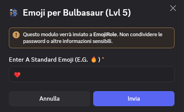 EmojiRole /emoji set choice preview