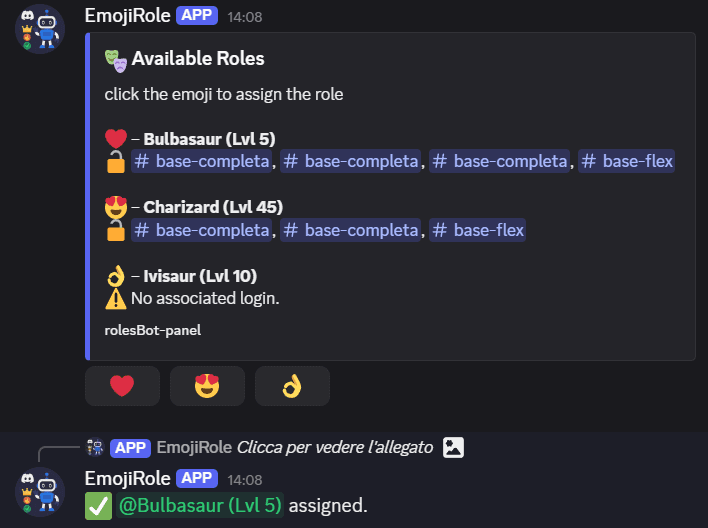 EmojiRole /role create view msg preview
